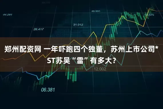 郑州配资网 一年吓跑四个独董，苏州上市公司*ST苏吴“雷”有多大？