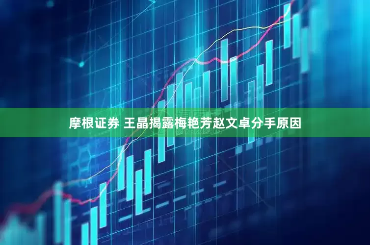 摩根证券 王晶揭露梅艳芳赵文卓分手原因
