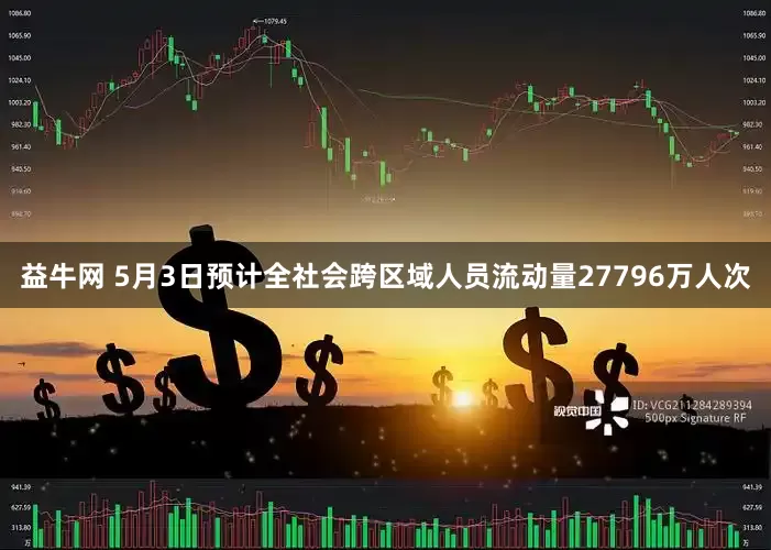 益牛网 5月3日预计全社会跨区域人员流动量27796万人次
