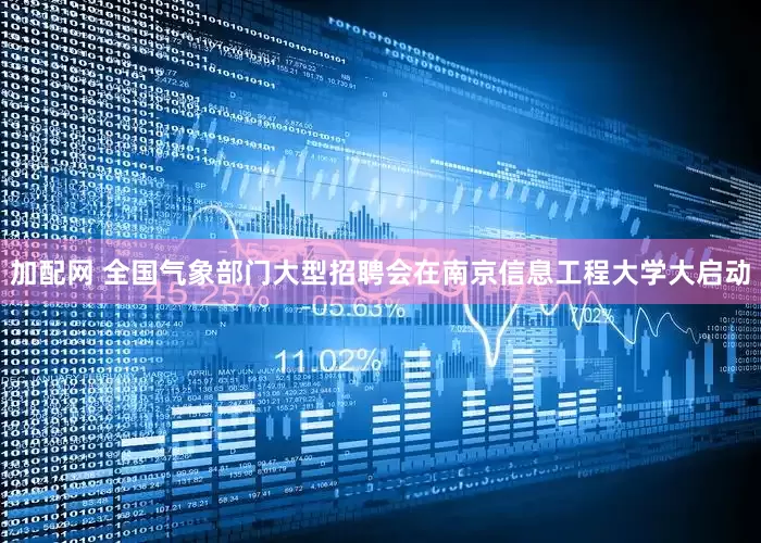 加配网 全国气象部门大型招聘会在南京信息工程大学大启动