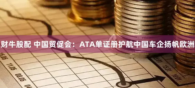 财牛股配 中国贸促会：ATA单证册护航中国车企扬帆欧洲